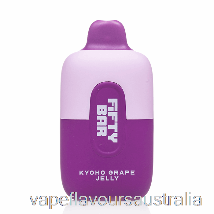 Vape Flavours Australia Fifty Bar 6500 Disposable Kyoho Grape Jelly